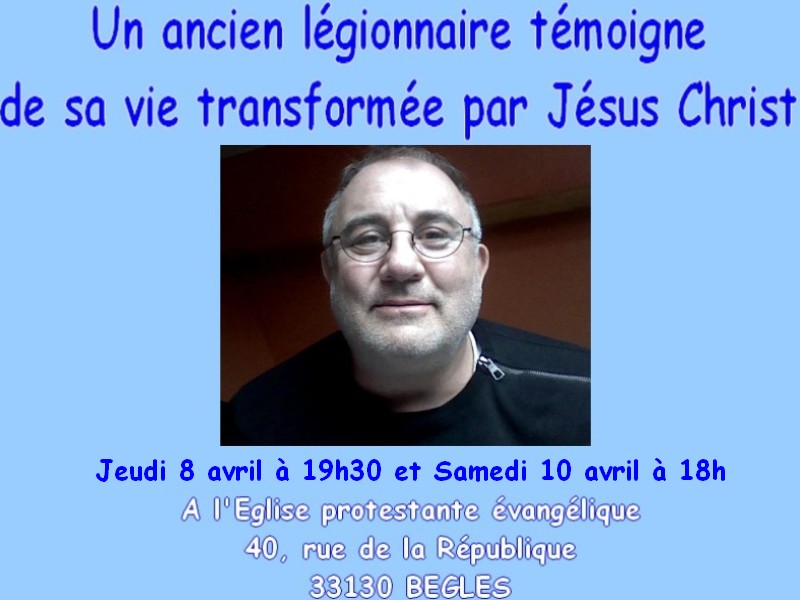 temoignage de rencontre avec jesus christ